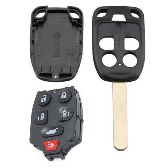 2011-2013 Honda Odyssey / 6-Button Remote Head Key / PN: 35118-TK8-A20 / N5F-A04TAA (AFTERMARKET)